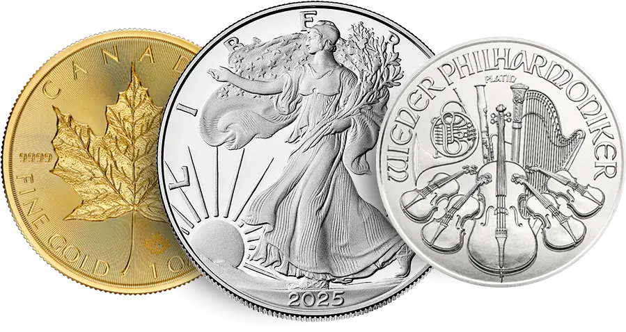 Gold and Silver Bullion Coins