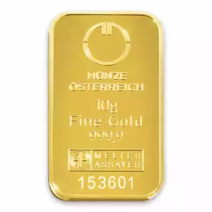 10g Austrian Mint Gold Bar (2)