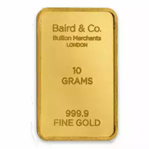 10g Baird & Co Minted Gold Bar (2)