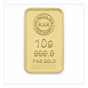 10g Royal Mint Refinery Minted Gold Bar (2)