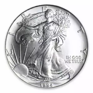 1994 1oz American Silver Eagle (2)