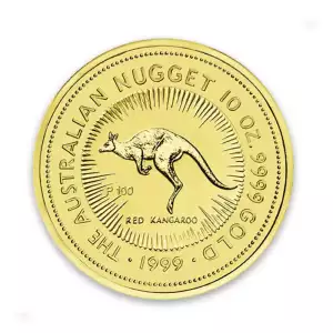 1999 10oz  Bullion Nugget / Kangaroo Coin (2)