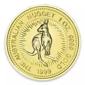 1999 1oz  Bullion Nugget / Kangaroo Coin (2)