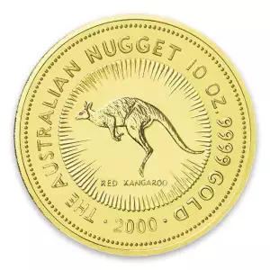 2000 10oz  Bullion Nugget / Kangaroo Coin (2)