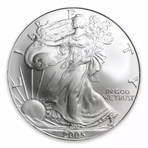 2005 1oz American Silver Eagle (2)