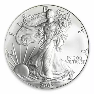 2007 1oz American Silver Eagle (2)