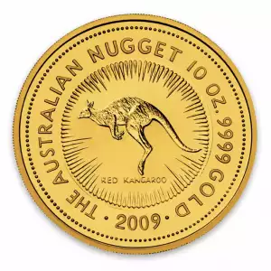 2009 10oz Bullion Nugget / Kangaroo Coin (2)