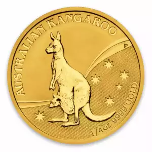 2009 1/4oz Bullion Kangaroo Coin (3)