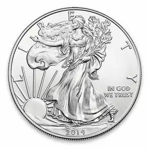 2014 1oz American Silver Eagle (2)