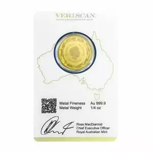 2016 Royal Australian Mint 1/4oz Kangaroo (2)