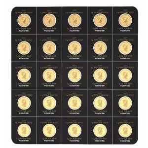 2019 25 x 1g Canadian Maplegram (2)