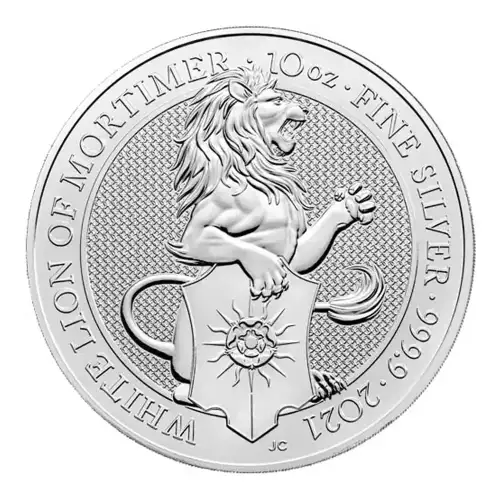 2021 10oz Britain Queen's Beast : The Lion of Mortimer (2)