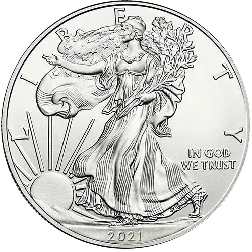 2021 1oz American Silver Eagle - Type 1 Reverse (2)