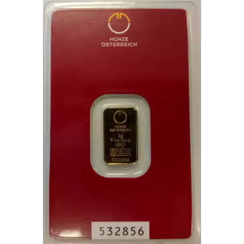2g Austrian Mint Gold Bar (3)