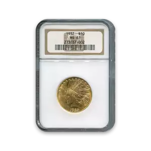 Indian $10 (1907 - 1933) - PCGS - MS61