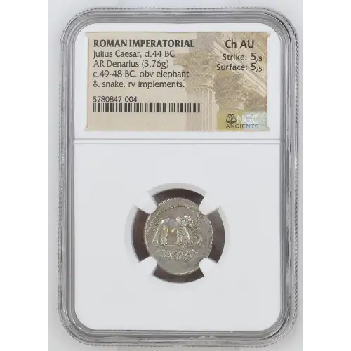 Julius Caesar, d.44 BC (2)