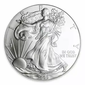 2009 1oz American Silver Eagle (2)