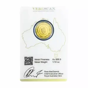 2016 Royal Australian Mint 1/10oz Kangaroo (2)