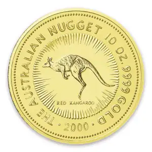 2000 10oz  Bullion Nugget / Kangaroo Coin (2)