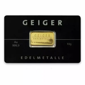 10g Schloss Güldengossa Gold Bar (CoinCard) (2)